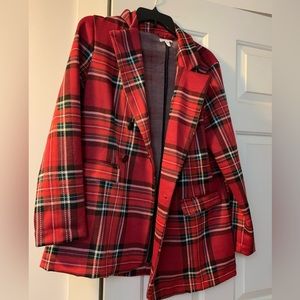 Maurices Plaid Coat